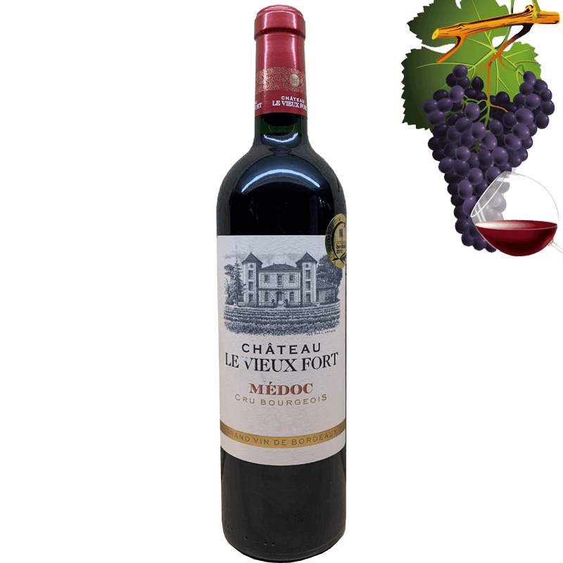 Chateau le Vieux Fort Medoc Cru Bourgeois 12.79