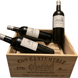 Chateau Cantemerle Haut Medoc 2018 kist 6 flessen