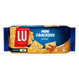 LU мини-крекеры натуральные