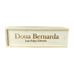 Dona Bernarda Caja de vino de madera 1 compartimento