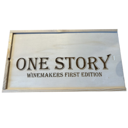 One Story Houten kist 2 vak