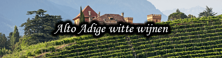 White wines from the Alto Adige