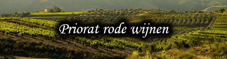 Red wines from the Priorat