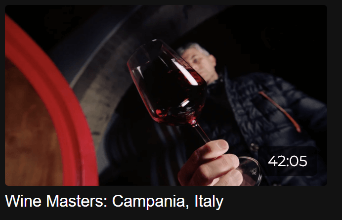 Wine region Campania Italy
