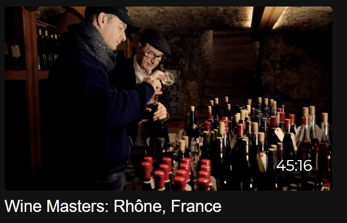 Wine region Rhone France